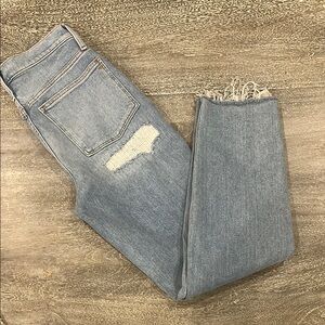 Madewell High Rise Women Jeans in Light Blue